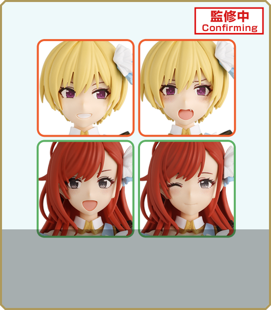 可选发型配件&面部配件套装(西城树里/有栖川夏叶)