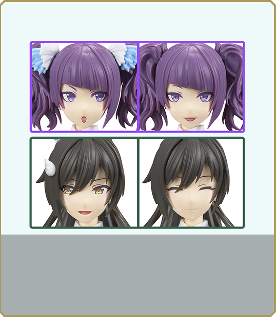 配件&面部配件套装(田中摩美美/白瀬咲耶)